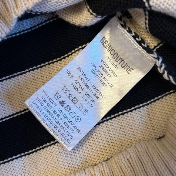 Semicouture 01 Knit Embellished sweater. - Picture 7 of 13